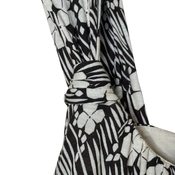 Anthropologie Vanessa Virginia Black Ivory Floral Tank Top XS Petite NWT - Picture 8 of 9